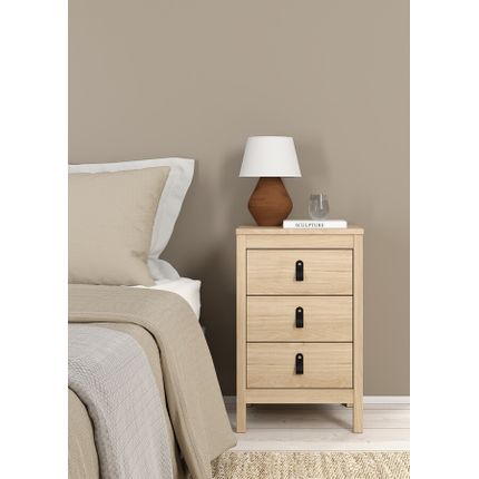 Szafka nocna MADRID 3 szuflady - jackson hickory