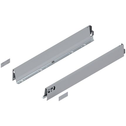 Boki TANDEMBOX ANTARO / wys. M=83 mm / dł. 65 cm / szary