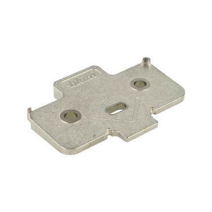 Podkładka kątowa do zawiasów CLIP Top - nikiel / +5° / wys. 0.8 mm 