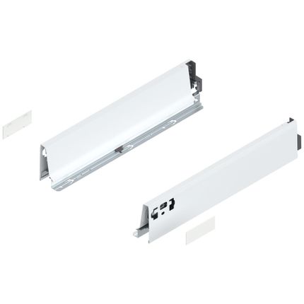 Boki TANDEMBOX ANTARO / wys. M=83 mm / dł. 40 cm / biały