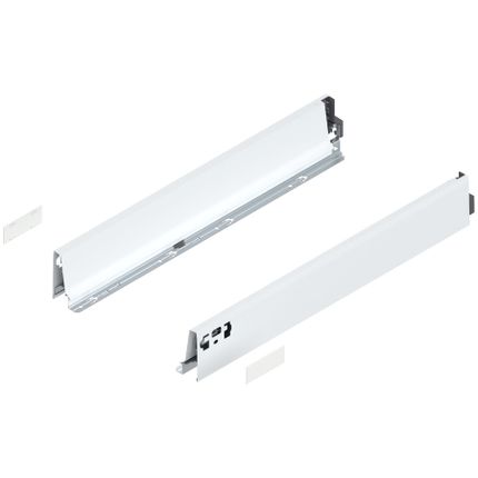 Boki TANDEMBOX ANTARO / wys. M=83 mm / dł. 55 cm / biały