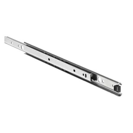 Prowadnica kulkowa nierdzewna DS2728 / dł. 50 cm / 18 kg / wysuw 75%