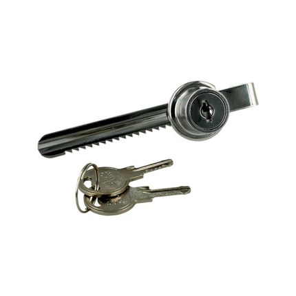 Zamek do szklanych drzwi przesuwnych Siso X-750 - chrom / L-100 / fi 17.5 mm