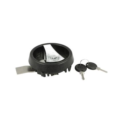 Zamek do drzwi metalowych Siso X-8813 - czarny