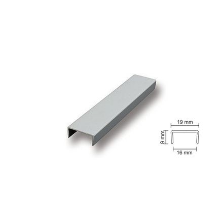 Profil C-16 Aluprofil - srebrny / dł. 3 mb