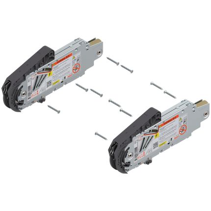 AVENTOS HS do frontów nachodzących, siłownik 20S2F00.05 (zestaw), typ F, na wkręty, odpowiedni do SERVO-DRIVE , bez zaślepek