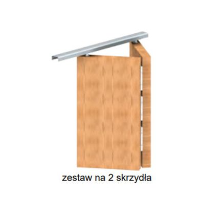 Zestaw APOLLO 2/908 do 2 drzwi składanych / dł. 90,8 cm / 14 kg