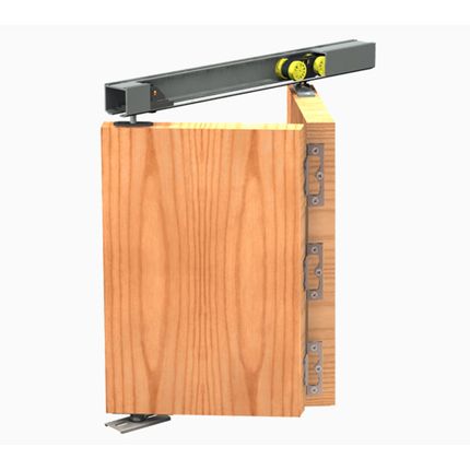 Zestaw HERKULES PLUS HP25 do 2 drzwi składanych / dł. 120 cm / 25 kg