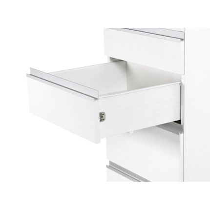 Szuflada frontowa Metal Box 50 cm / 15 cm - biały / częściowy wysuw