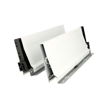 Tandembox ANTARO- BOKI 358K H=115mm J.Białe Dł.27cm Blum