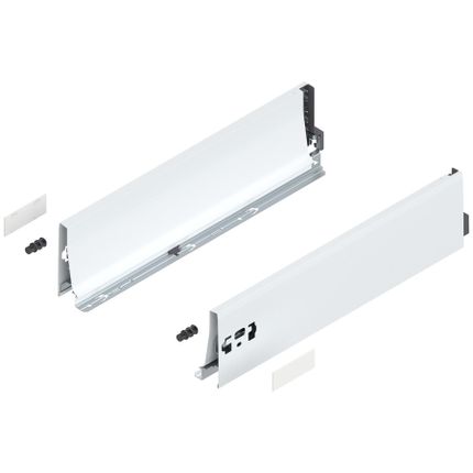 Boki TANDEMBOX ANTARO / wys. K=115 mm / dł. 45 cm / biały