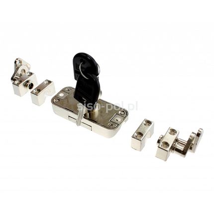Zamek baskwilowy patentowy prawy Siso X-922 MASTER / fi 16.5 mm / bez prętów