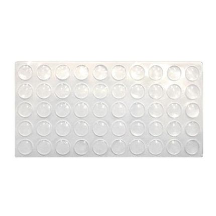 Odbojnik samoprzylepny Blum 993.710 - przezroczysty / fi 8 mm / 50 szt.