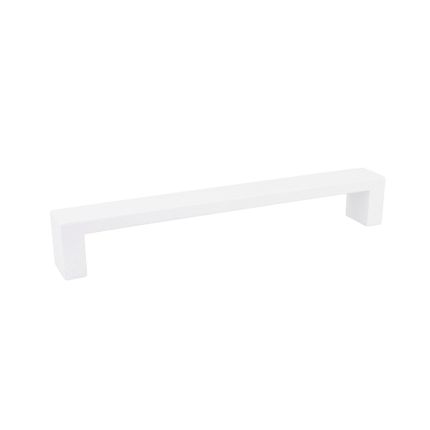 Uchwyt aluminiowy UA59 - biały połysk / rozstaw 160 mm