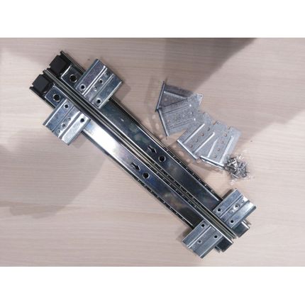 Prowadnica kulkowa klawiaturowa DB/3501 / dł. 350 mm / wysuw 75%