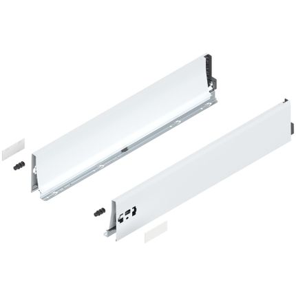 Tandembox ANTARO- BOKI 358K H=115mm J.Białe Dł.65cm Blum