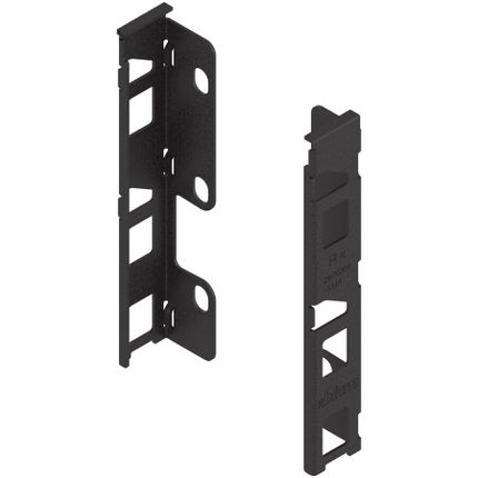 LEGRABOX Uchwyty ścianki tylnej ZB7K 128mm B.Czarne