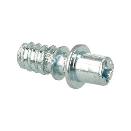 Trzpień wkręcany z Eurowkrętem Wurth / płyta 18-19 mm / fi 5 mm