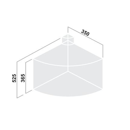 Kosz Wurth EKO CENTER 2 do korpusu 40 cm / 2x9 l 