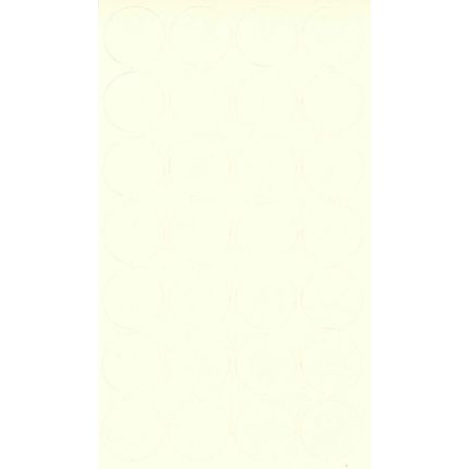 Zaślepka samoprzylepna 095 - alabaster / 20 mm / Egger U104