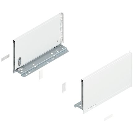 Boki LEGRABOX / wys. C=177 mm / dł. 30 cm / biały