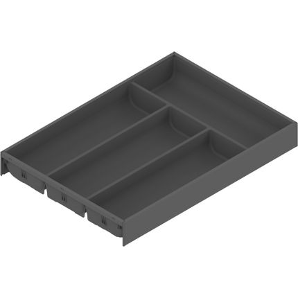 Wkład na sztućce AMBIA-LINE do Legrabox i Merivobox - antracyt / 30x45 cm