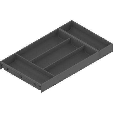 Wkład na sztućce AMBIA-LINE do Legrabox i Merivobox - antracyt / 30x55 cm