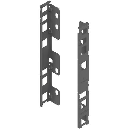Uchwyty ścianki tylnej LEGRABOX ZB7C / wys. C=177 mm / antracyt