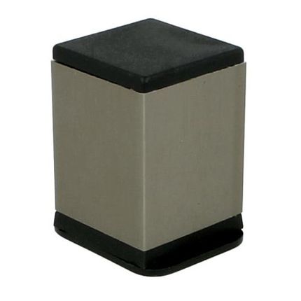 Nóżka kwadratowa z regulacją 4 cm / 6 cm - inox