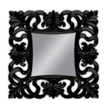 Lustro PU021K 100x100 - czarny