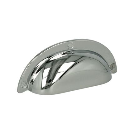 Uchwyt MUSZELKA 15120 - chrom połysk / rozstaw 64 mm