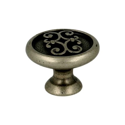 Gałka 24134 - stara stal / fi 30 mm