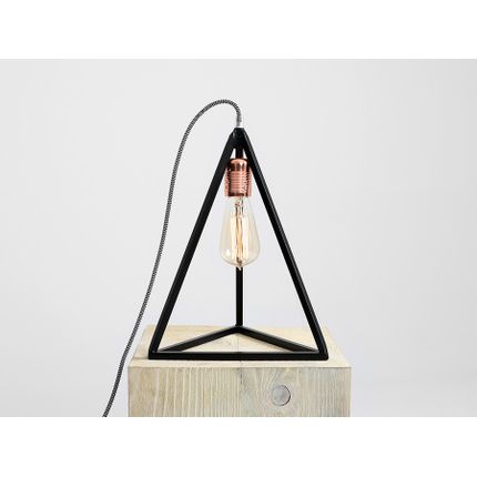 Lampa stołowa TRIMETRIC TABLE - czarny