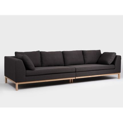 Sofa rozkładana, modułowa 4-osobowa AMBIENT WOOD