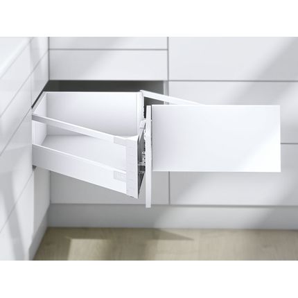 Szuflada Tandembox NAROŻNA Wys.D=198mm Dł.65cm 65kg BIAŁA