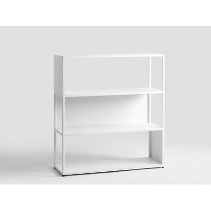 Regał HYLLER SIDE METAL 100x110 - biały
