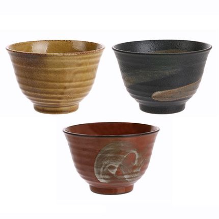 Zestaw 3 misek japońskich KYOTO: MATCHA