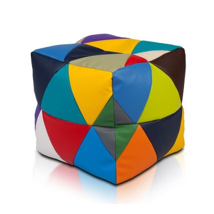 Pufa Cube S Ekoskóra