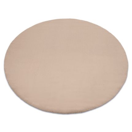 Dywan okrągły FLUFF SANDY - taupe