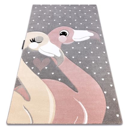 Dywan FLAMINGO LOVE - szary