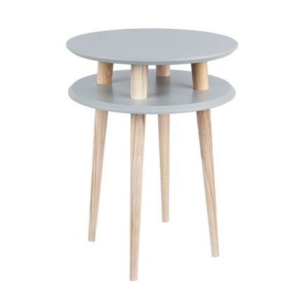 Stolik kawowy UFO 45x61 cm - ciemnoszary
