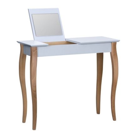 Toaletka LILLO z lusterkiem 85x35 cm - jasnoszary