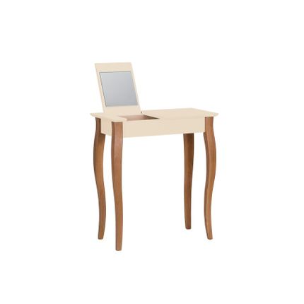 Toaletka LILLO z lusterkiem 65x35 cm - wapienny