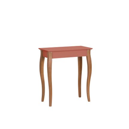 Konsola LILLO 65x35 cm - ciemny koralowy