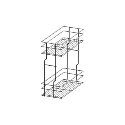 Cargo Mini Dolne VARIANT MULTI 25 cm - ocynk / miękki domyk