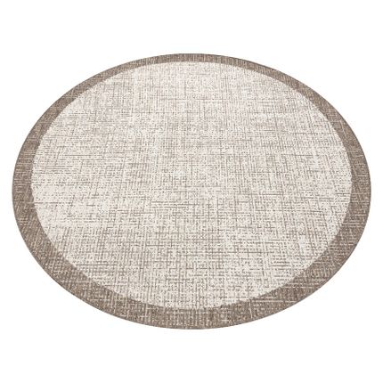Dywan FRAME - szampański / taupe