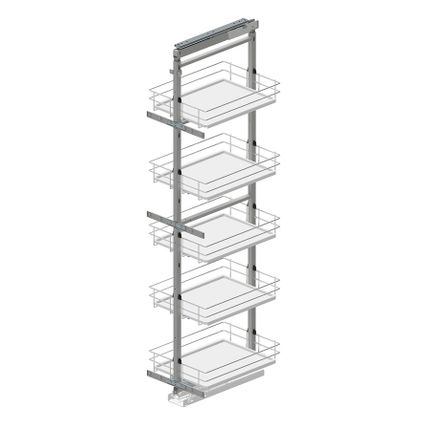 Cargo Maxi Dolne MAXIMA EVO II 30 cm / 170-190 cm / 5 półek + prowadnica Fulterer