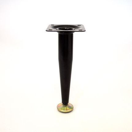 Metalowa noga do mebli DARIA DA15- czarny mat / wys. 15 cm