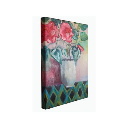 Obraz martwa natura AOB0528 45x60 cm - czerwone kwiaty