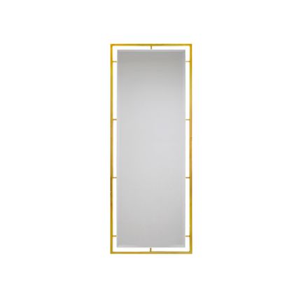 Lustro w stalowej oprawie LW6853 80x180 cm - złoty